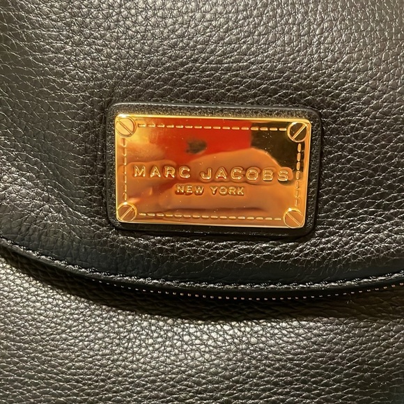 Marc Jacobs Black Backpack with Gold Accents main image 13
